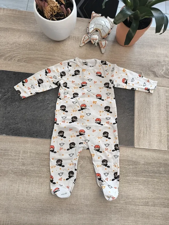 Pyjama léger garçon 12 mois Harry Potter - photo numéro 2