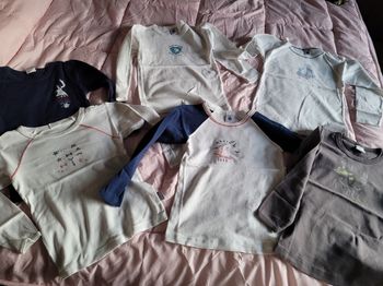 lots 6 maillots de corps 6ans (10e)