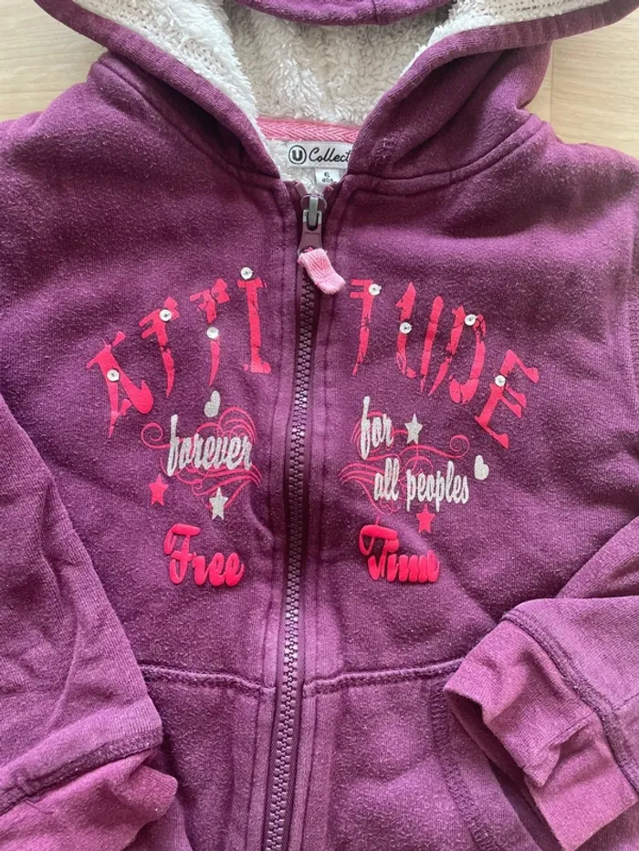 Gilet chaud fille 6 ans - photo numéro 3