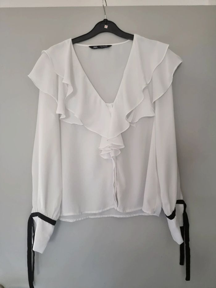 Chemisier blanc - Zara - Taille M