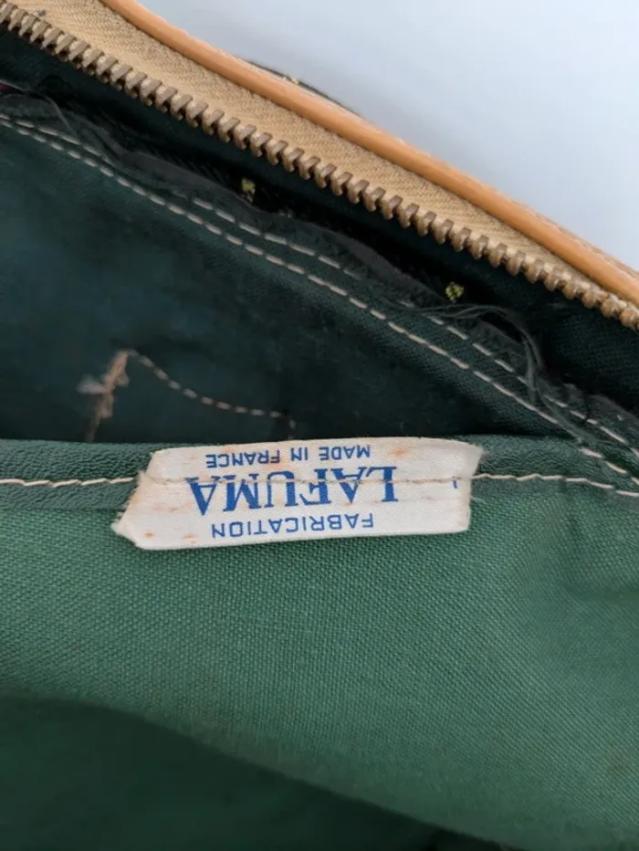 Grand sac de voyage Vintage à carreaux écossais - Lafuma - photo numéro 11