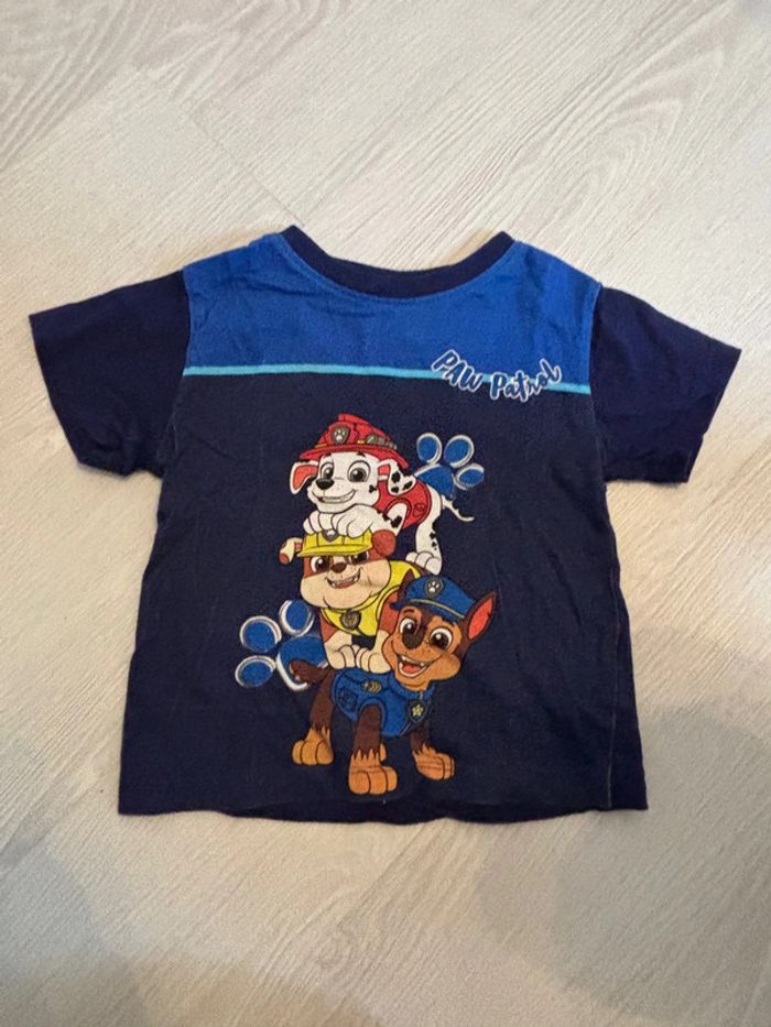T shirt Pat patrouille 2 ans