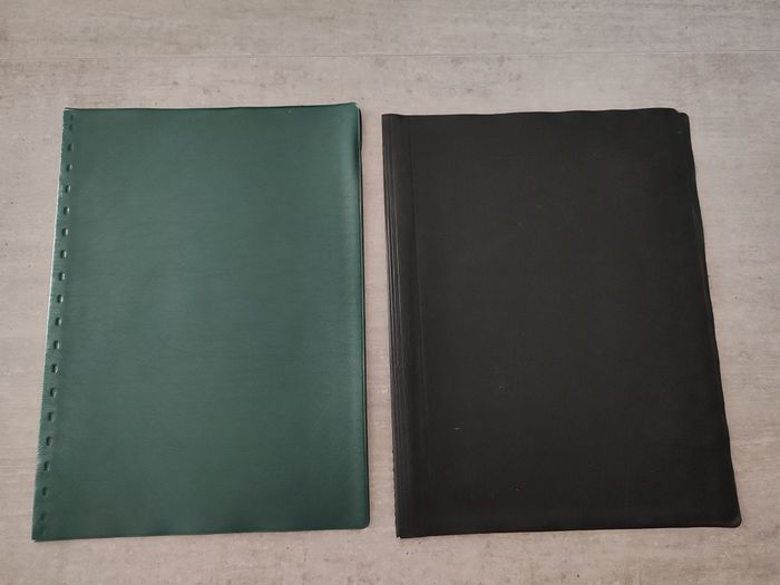 Porte Documents vert/noir