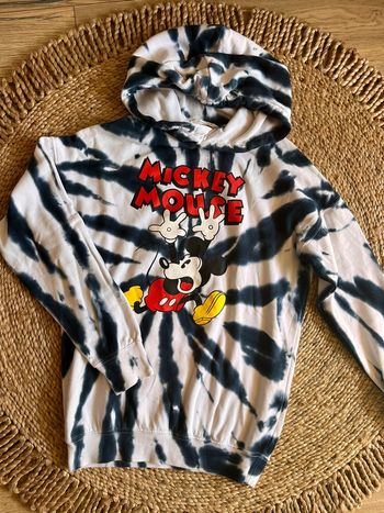 Sweat à capuche oversize Mickey mouse