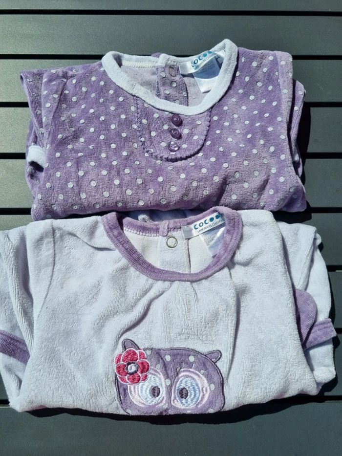 Lot de 2 pyjamas 3 mois cocoon