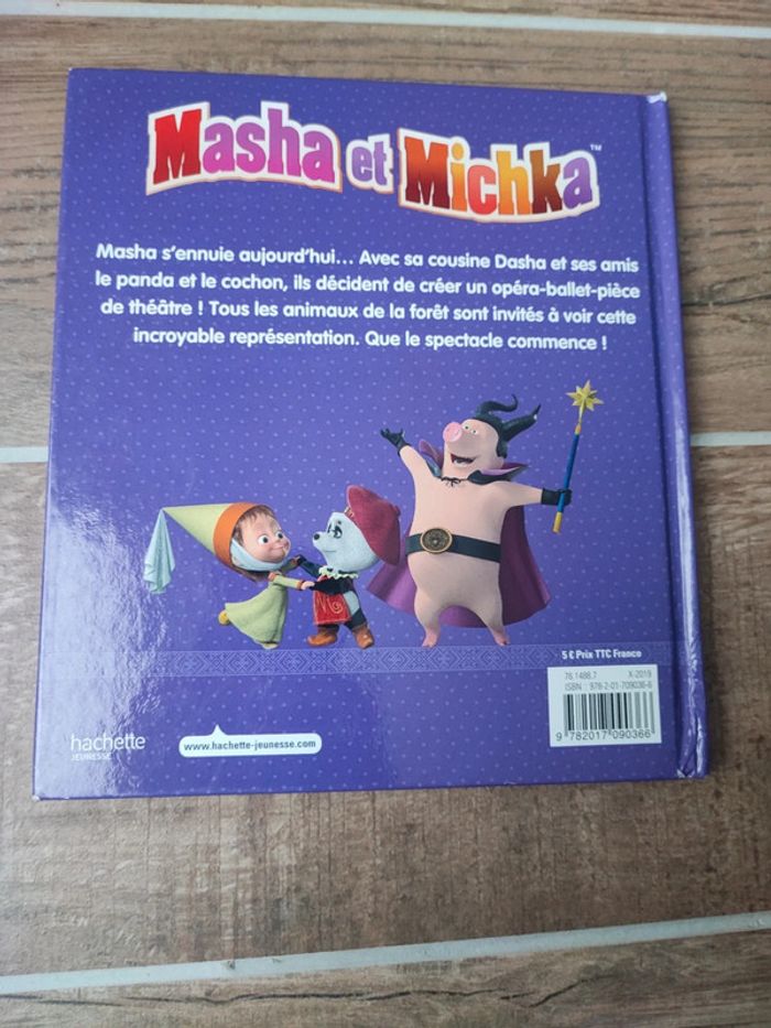 Livre Masha et michka - photo numéro 2