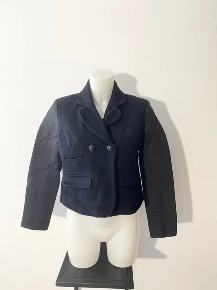 Veste bleue Naf Naf - photo numéro 2