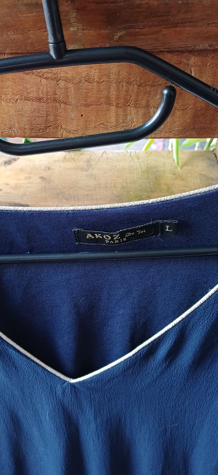 Robe col v - photo numéro 3