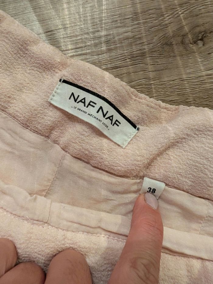 Short rose pâle avec noeud - photo numéro 2