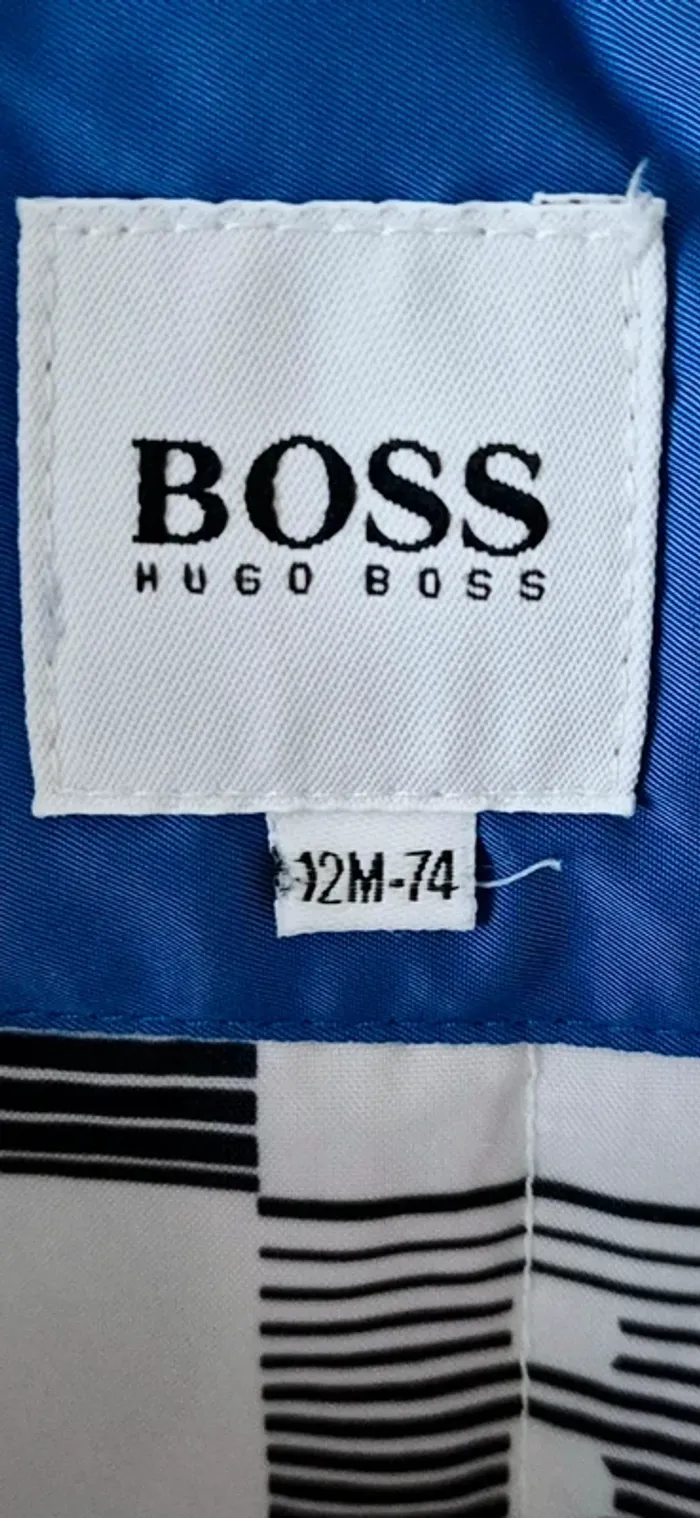 Manteau Hugo Boss 12 mois Garçon - photo numéro 4