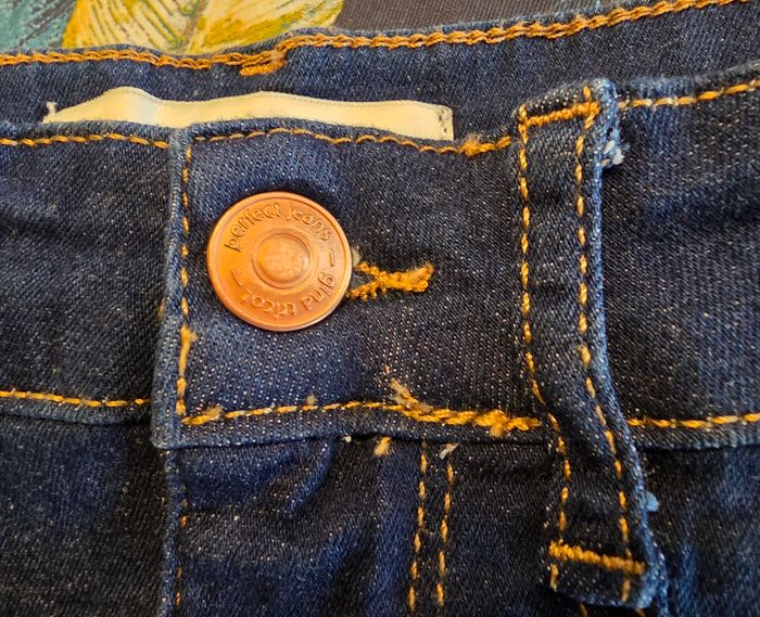 Jupe en jeans bleu foncé 36 - photo numéro 3