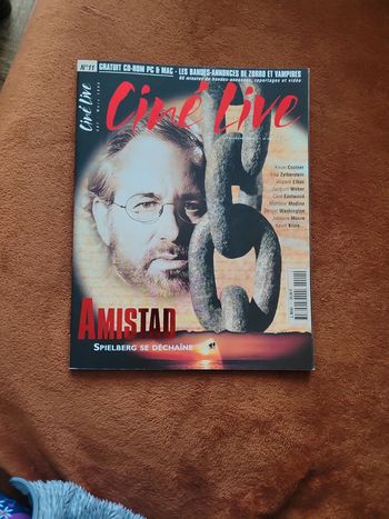 Ciné Live. N*11. Amistad. Spielberg.