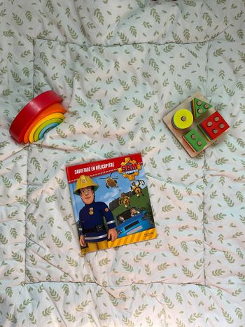 livre sam le pompier sauvetage en hélicoptère