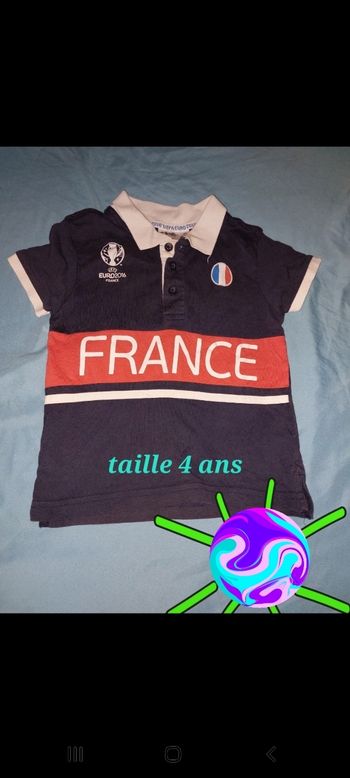 Polo tee-shirt france n °9