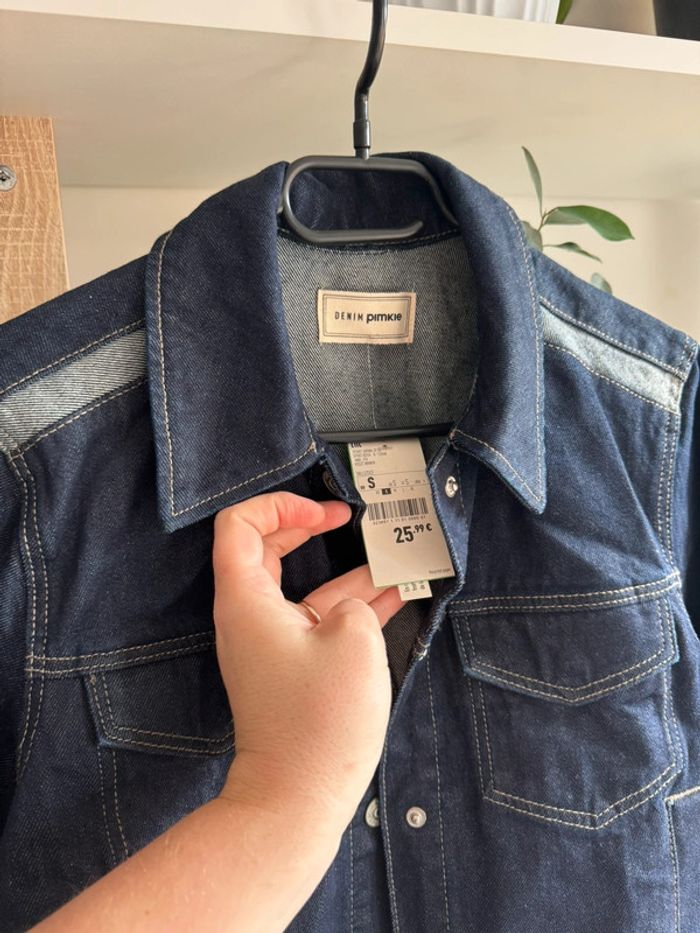 Veste en jean brut - photo numéro 4