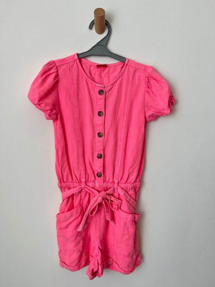 Combishort rose fluo - Tape à l'oeil 8 ans (128cm) - photo numéro 5