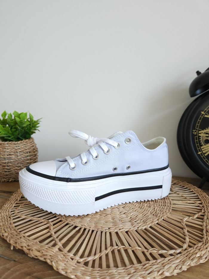 Baskets à plateforme Lilas Converse Pointure 39 - photo numéro 6