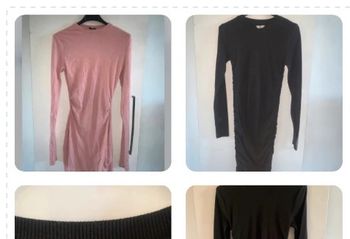 Lot 2 robes longues manches longues