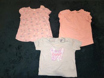 T-shirt bébé fille 9 mois