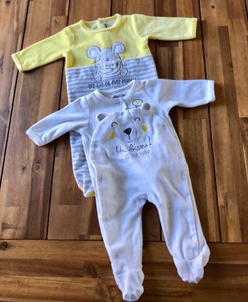Lot de pyjama gemo 3 mois