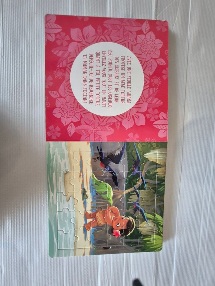 Livre puzzle Vaiana - photo numéro 3