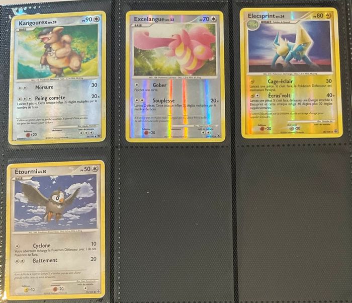 Lot carte Pokémon DP