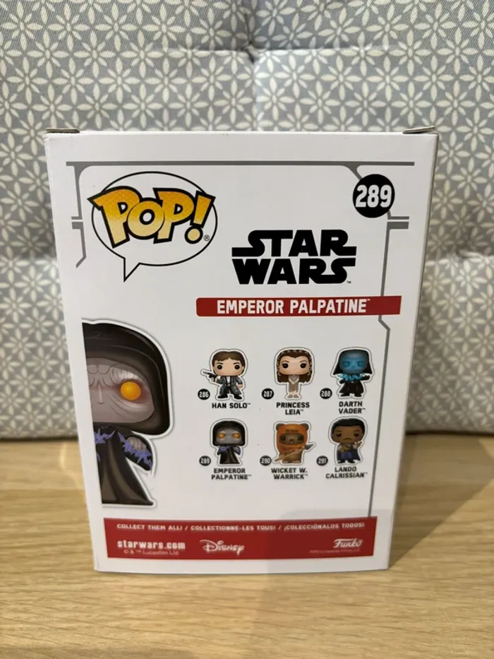 Pop "Star Wars" Empereur Palpatine n°289 - photo numéro 2
