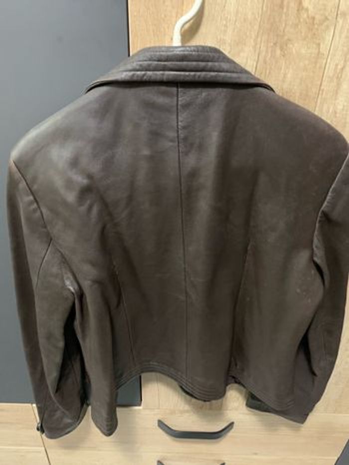 Veste cuir femme t 42 - photo numéro 6