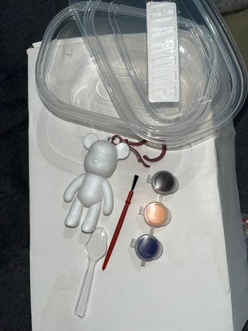 Boîte de décoration nounours porte clé