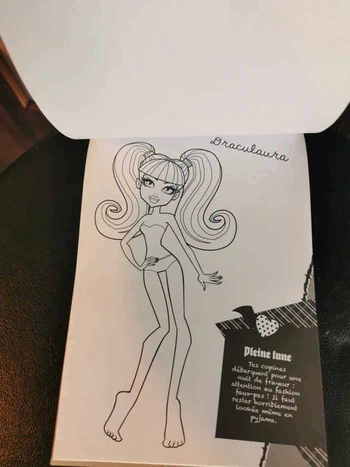 Carnet : J'habille mes Monster High. - photo numéro 4