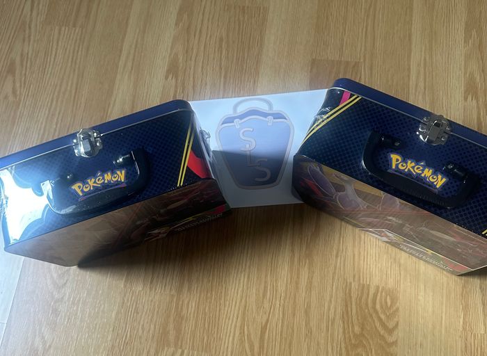 Lot de 2 Valisettes Pokémon, 2025 - Coffre aux trésors Méga-Évolution en français - photo numéro 3