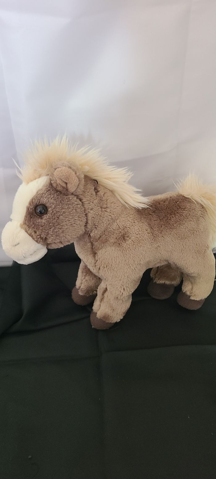 Peluche Toys R Us Soft Palomino bébé poulain cheval poney - photo numéro 6
