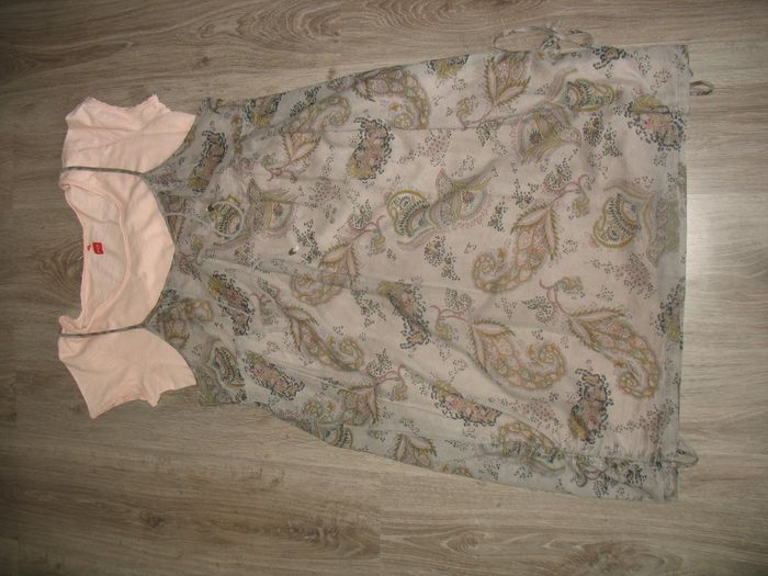 ROBE MC ROSE PALE + SUR ROBE GRISE "MISS CAPTAIN" - TAILLE 42 - n°25 - photo numéro 3