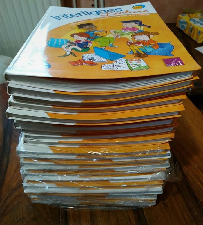 Lot de 5 manuels interlignes cm1 neufs - photo numéro 2