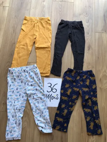 Lot leggings 3ans