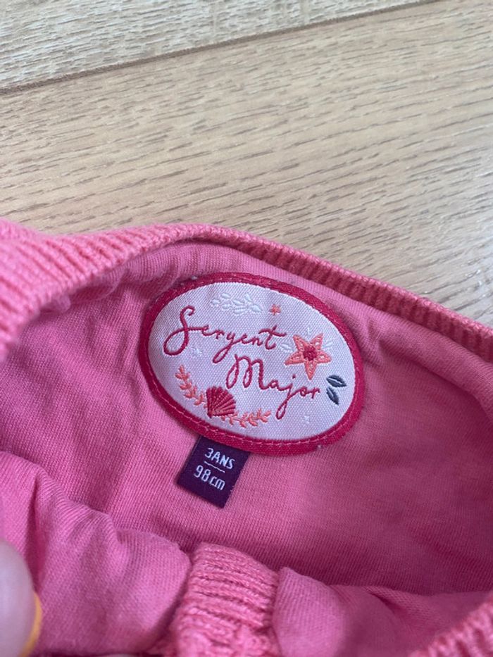 Gilet sergent major rose avec hippocampe - photo numéro 4