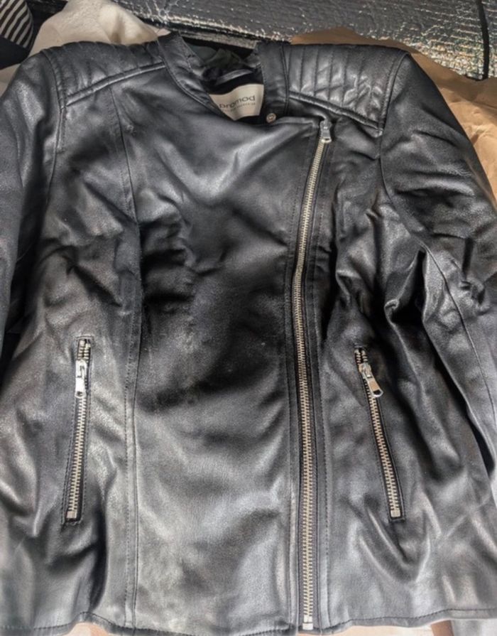 Veste similicuir - photo numéro 4