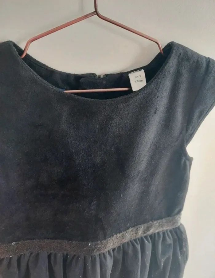 Robe de fête noire Okaïdi (3 ans) - photo numéro 2