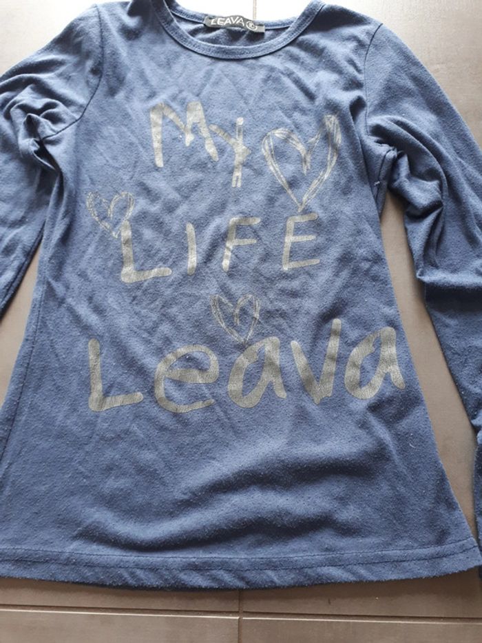 Tee shirt manches longues Leava 10 ans - photo numéro 2