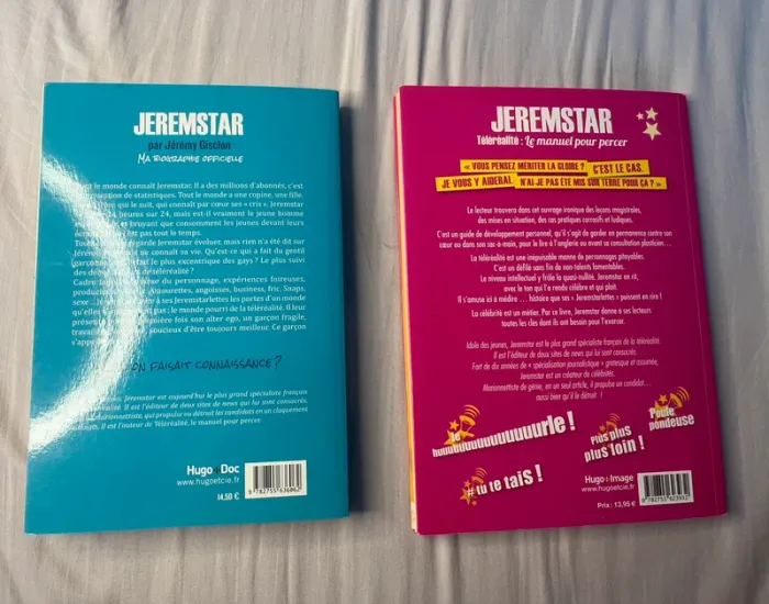 🔹 Lot de 2 livres Jeremstar 🔹 - photo numéro 2