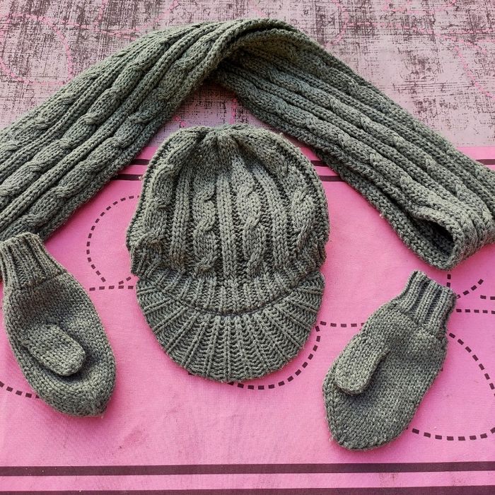 Ensemble casquette échange gants garçon 2/3ans - photo numéro 4