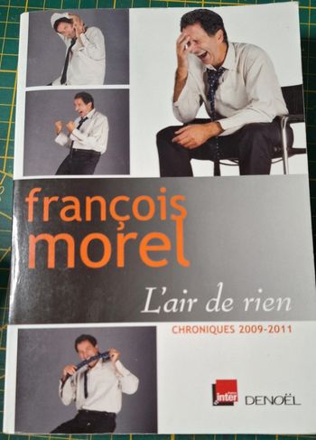 Livre "L'airde rien" de François Morel en très bon état