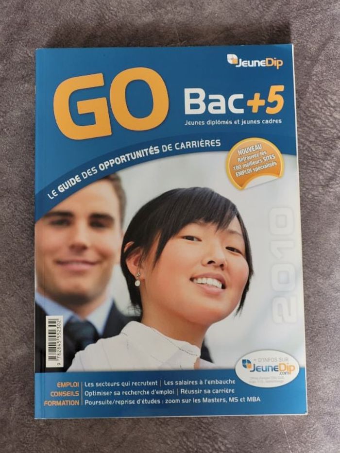 Go bac+5 Le guide des opportunités de carrières 2010 Par Boutmy Jean-Cyrille