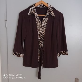 Top marron t42