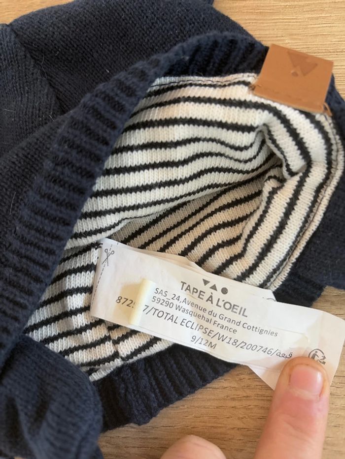 Bonnet Tape à l’œil en 9/12 mois - photo numéro 3