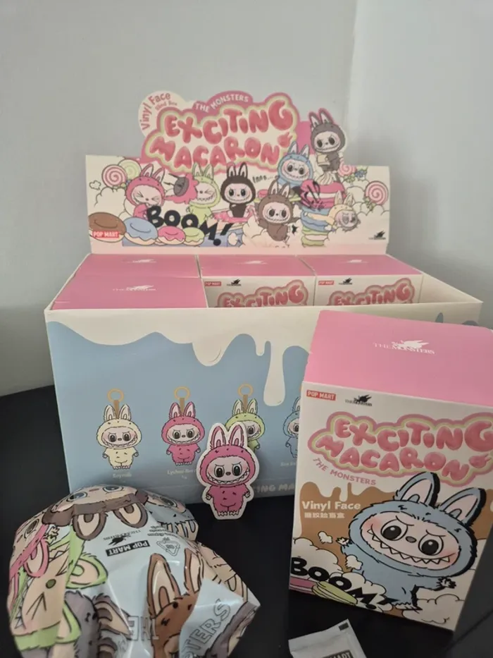 Pop mart labubu macaron Lechy berry - photo numéro 2