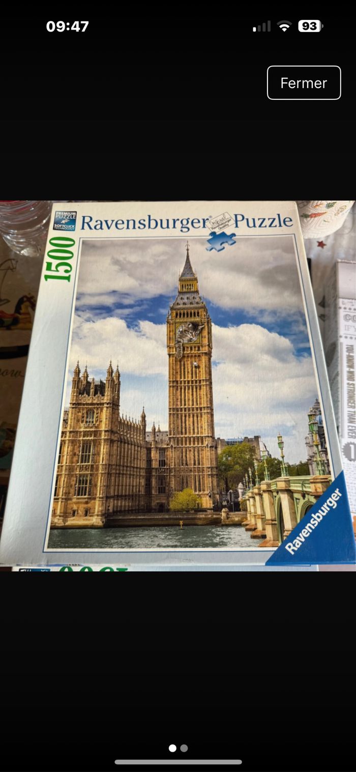 Puzzle 1500 pièces