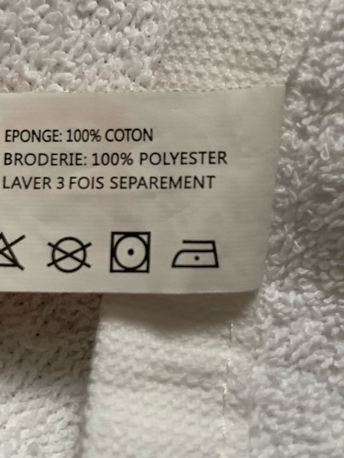 Serviette éponge - photo numéro 6