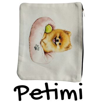 Trousse à maquillage Spitz Nain Loulou de Poméranie 