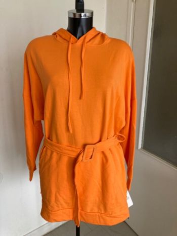 Long sweat à capuche taille unique neuf